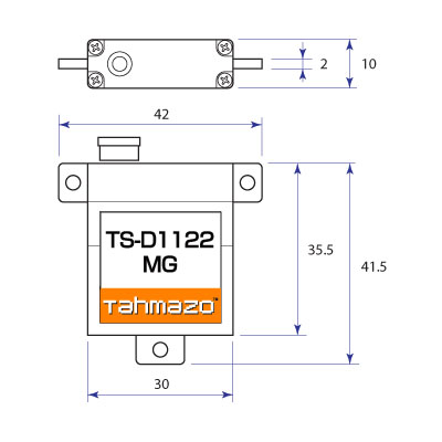 ウイングサーボ TS-D1122MG - タマゾーWEB